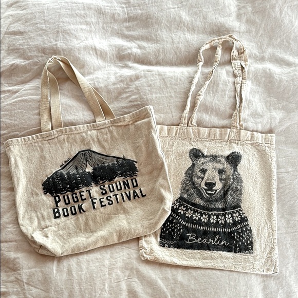 Handbags - Cotton Canvas Totes(2)